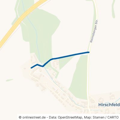Kirschallee Reinsberg Hirschfeld 