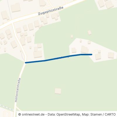 Hölzlweg Grainau Obergrainau 