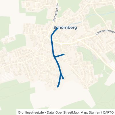 Schillerstraße Schömberg 