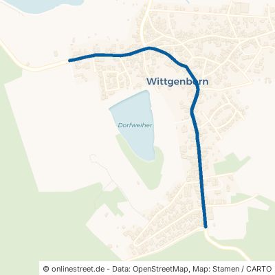 Waldensberger Straße Wächtersbach Wittgenborn 