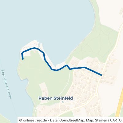 Forststraße Raben Steinfeld 