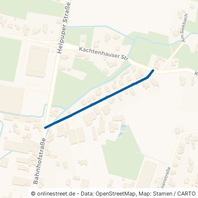 Flurstraße Oerlinghausen Helpup 