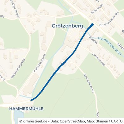 Hammermühler Straße Nümbrecht Grötzenberg 