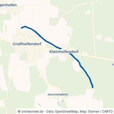 Römerstraße Aying Großhelfendorf 