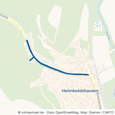 Friedewalder Straße Philippsthal Heimboldshausen 