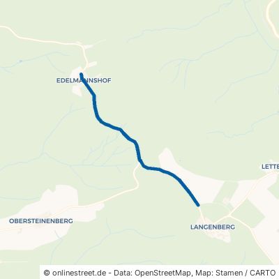 Obersteinenbergweg Welzheim Steinbruck 