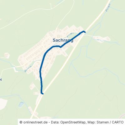 Dorfstraße Aschau im Chiemgau Sachrang 