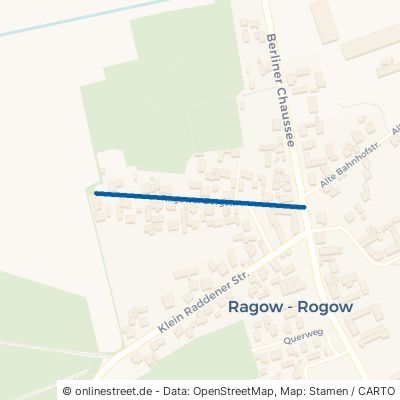 Ragower Bergstraße Lübbenau (Spreewald) Ragow 