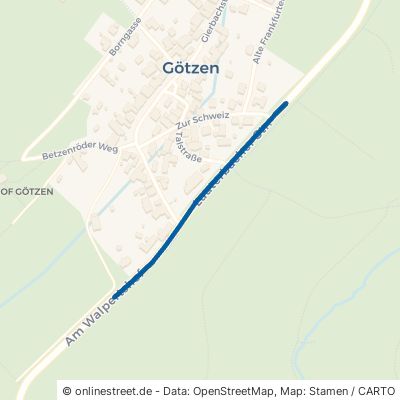 Lauterbacher Straße Schotten Götzen 