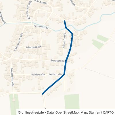 Langulaer Straße Vogtei Oberdorla 