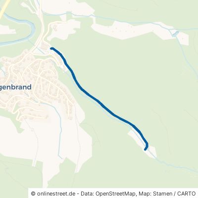 Kaltenbronner Straße Forbach Langenbrand 