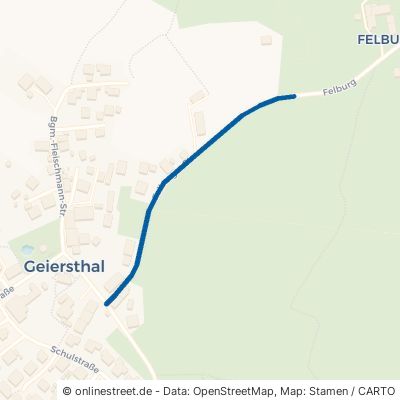 Felburger Straße Geiersthal 