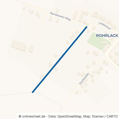 Neue Straße Temnitztal Rohrlack 