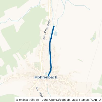 Grundstraße Ilmenau Möhrenbach 