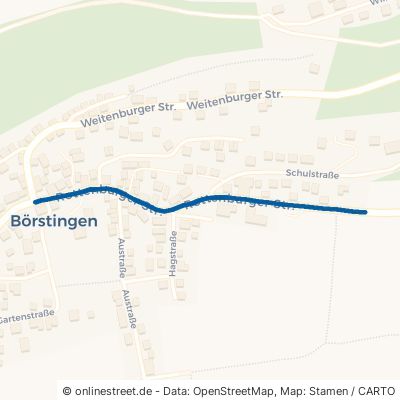 Rottenburger Straße Starzach Börstingen 