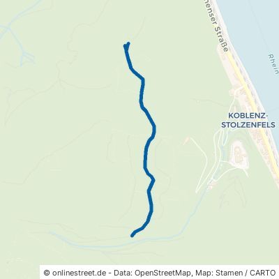 Heuweg Koblenz Stolzenfels 