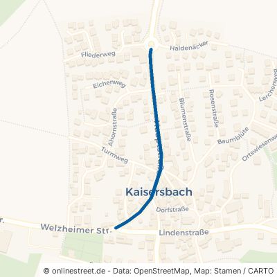 Hauptstraße Kaisersbach Eulenhof 
