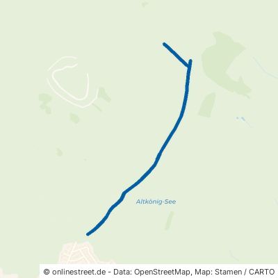 Gebrannter Bergschlag-Weg Kronberg im Taunus 