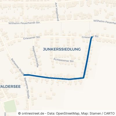 Gohrauer Straße Dessau-Roßlau Waldersee 