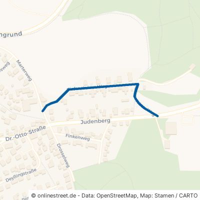 Tiefensteiner Weg Coburg Scheuerfeld 