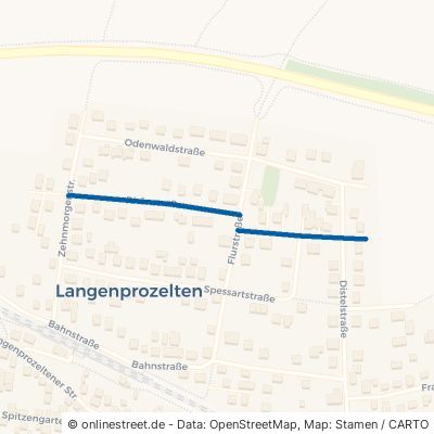 Rhönstraße Gemünden am Main Langenprozelten 