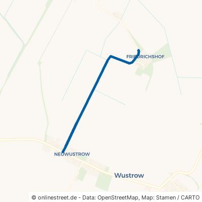 Friedrichshofer Weg Oderaue Wustrow 