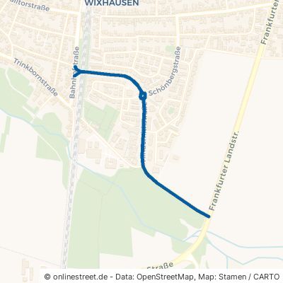 Hindemithstraße Darmstadt Wixhausen 