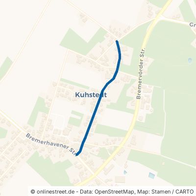 Schmiedeackerstraße Gnarrenburg Kuhstedt 