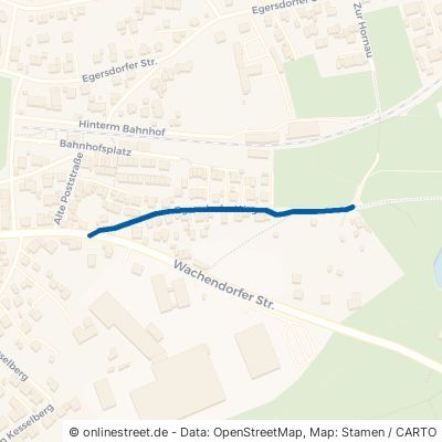 Egersdorfer Weg Cadolzburg Hiltmannsdorf 