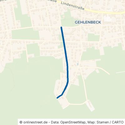 Lehmkuhlenstraße Lübbecke Gehlenbeck 