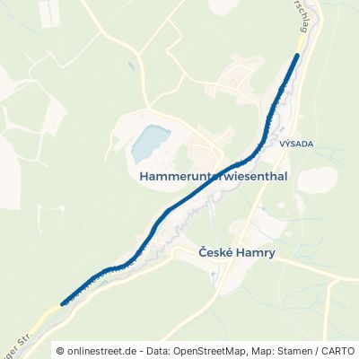 Oberwiesenthaler Straße Oberwiesenthal Hammerunterwiesenthal 