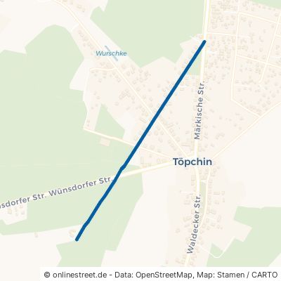 Baruther Straße Mittenwalde Töpchin 