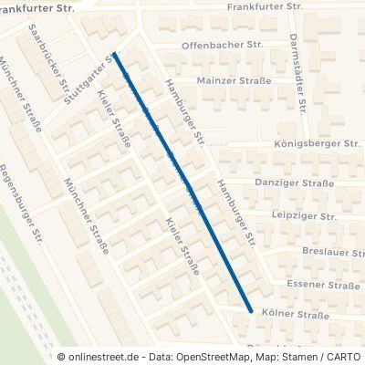 Bremer Straße Kleinostheim Waldstadt am Spessart 