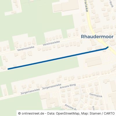 Janssenweg Rhauderfehn Rhaudermoor 