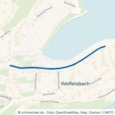 Promenadenweg Simmerath Woffelsbach 
