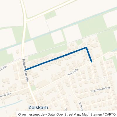 Siedlungsstraße Zeiskam 