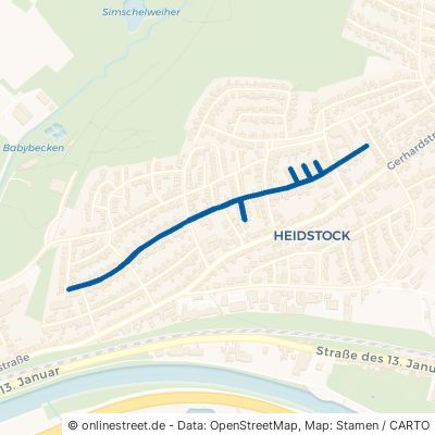 Klausenerstraße Völklingen Heidstock 