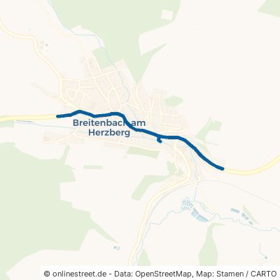 Hauptstraße Breitenbach am Herzberg Breitenbach 