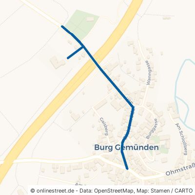 Bleidenröder Straße Gemünden Burg-Gemünden 