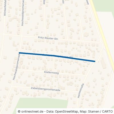Gerhart-Hauptmann-Straße Rangsdorf Neue Siedlung 