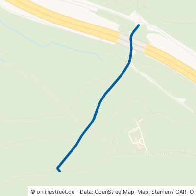 Grünbrückenweg Aichelberg 
