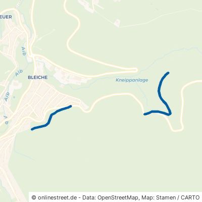 Dennacherweg Bad Herrenalb 