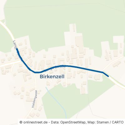 Lange Straße Stödtlen Birkenzell 
