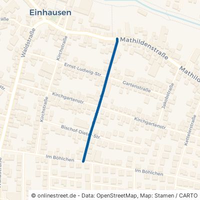 Friedensstraße Einhausen 