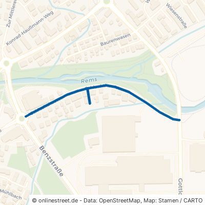 Schlachthausstraße Schorndorf 