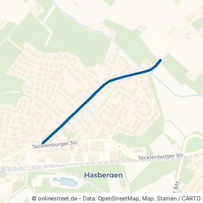 Niedersachsenstraße Hasbergen 
