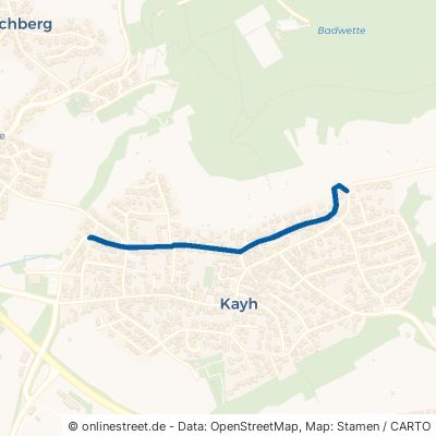Grafenbergstraße Herrenberg Kayh 