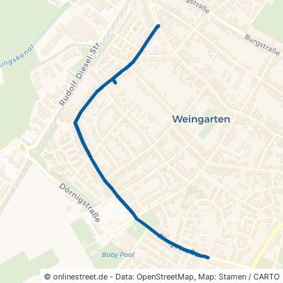 Ringstraße Weingarten (Baden) 