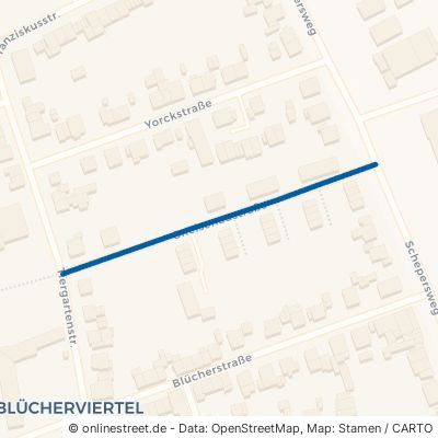 Gneisenaustraße Wesel Schepersfeld 