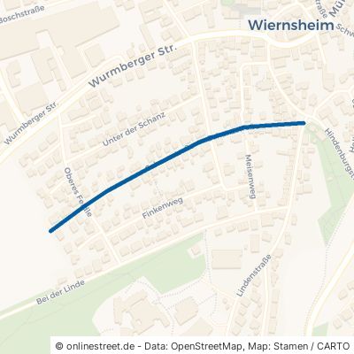 Schanzstraße Wiernsheim 